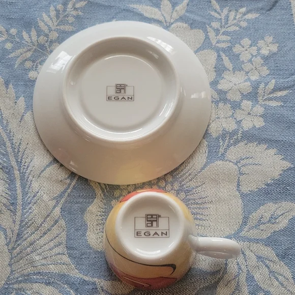 EGAN set of 2 espresso cups ☕ - Picture 7 of 8